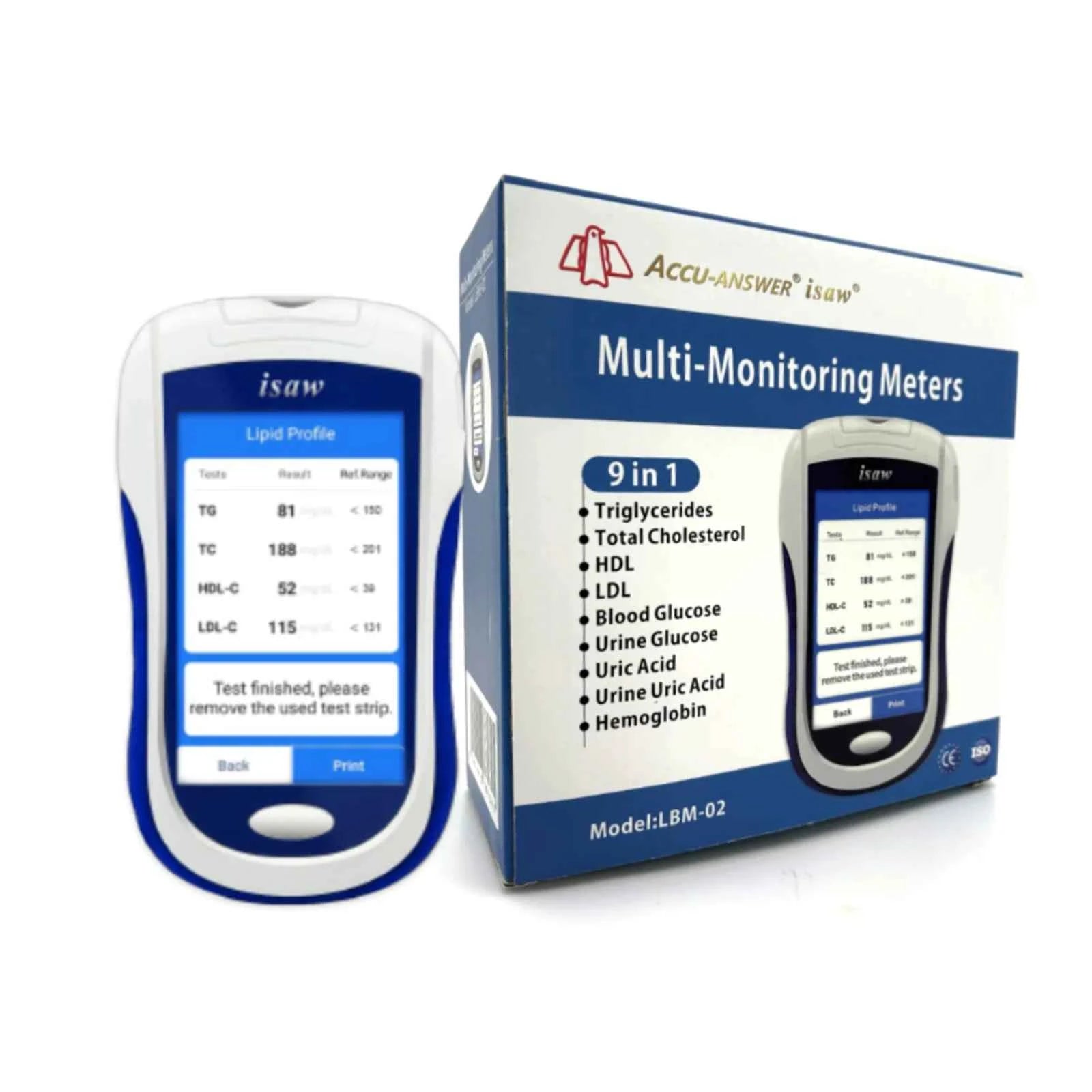 Accu-Answer® isaw® Monitor Multiparámetero (9 en 1)