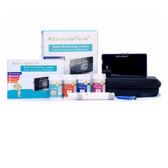 Medidor Digital 4 en 1 Accu-ANSWER®: Glucosa, Colesterol, Ácido Úrico y Hemoglobina